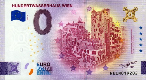 Banconota zero euro - zero, 0