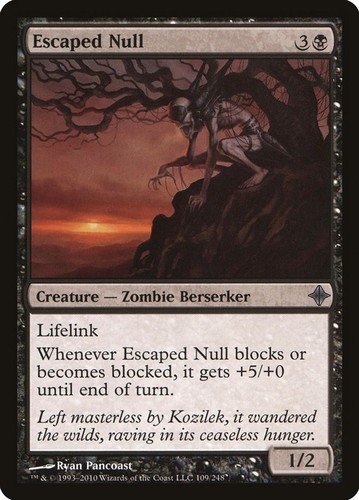 Escaped null roe 109 - nm,