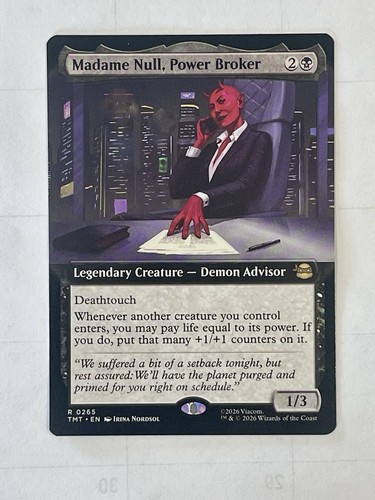 Madame null power broker - madame, null,