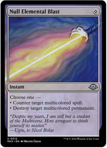 Null elemental blast - null,