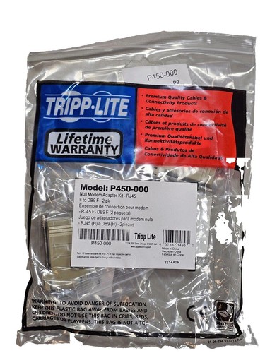 Tripp lite null modem serial - modem,