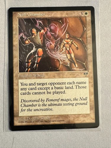 Null chamber mirage - chamber,