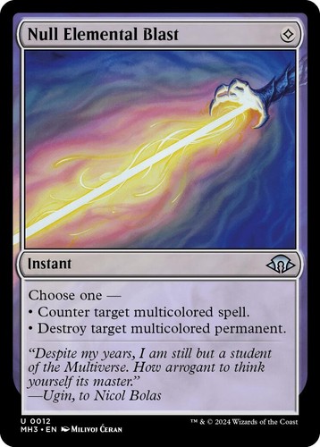 Null elemental blast - elemental,