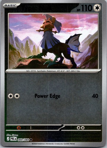 Type null reverse holo - type:, common