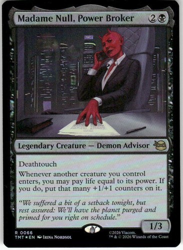 Madame null power broker - madame,