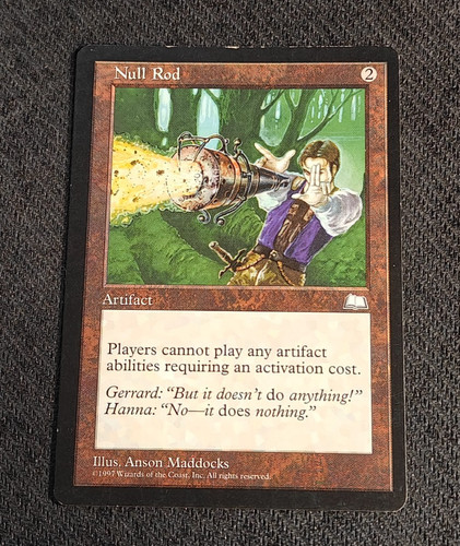Mtg null rod - null,