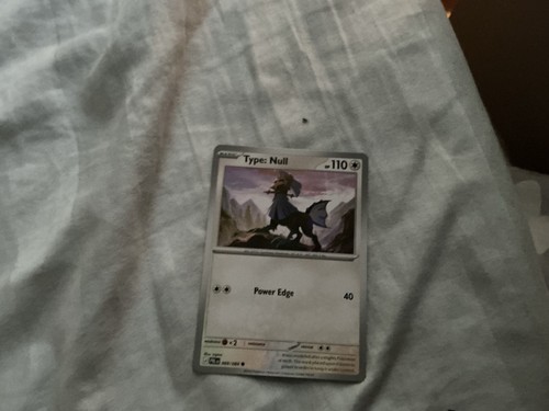 Pokemon type null - type:, common