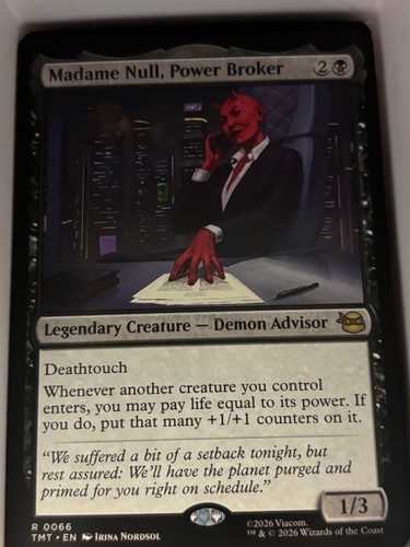 Madame null power - madame, null,