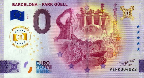 Banconota zero euro - -,