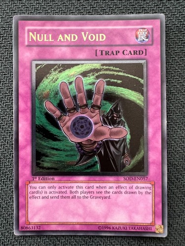 Yugioh null and - void, 1st