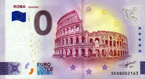 Banconota zero euro - -,