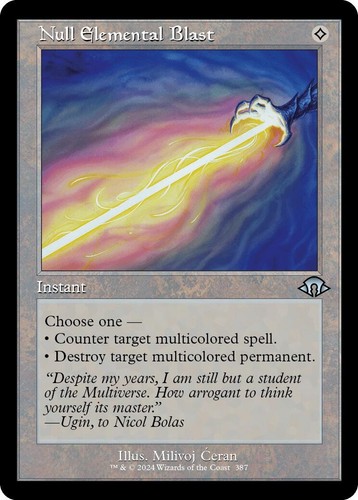 Null elemental blast - elemental,