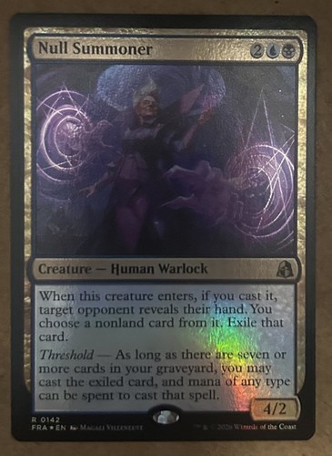 Foil null summoner reality - -,