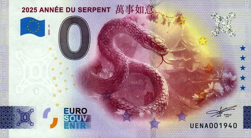 Banconota zero euro - 0,