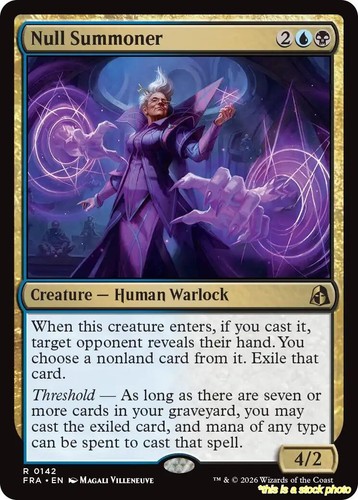 Null summoner 142 - 142, rare