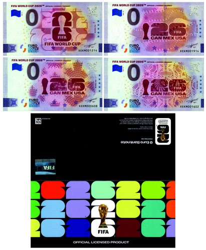 Banconota zero euro - set,